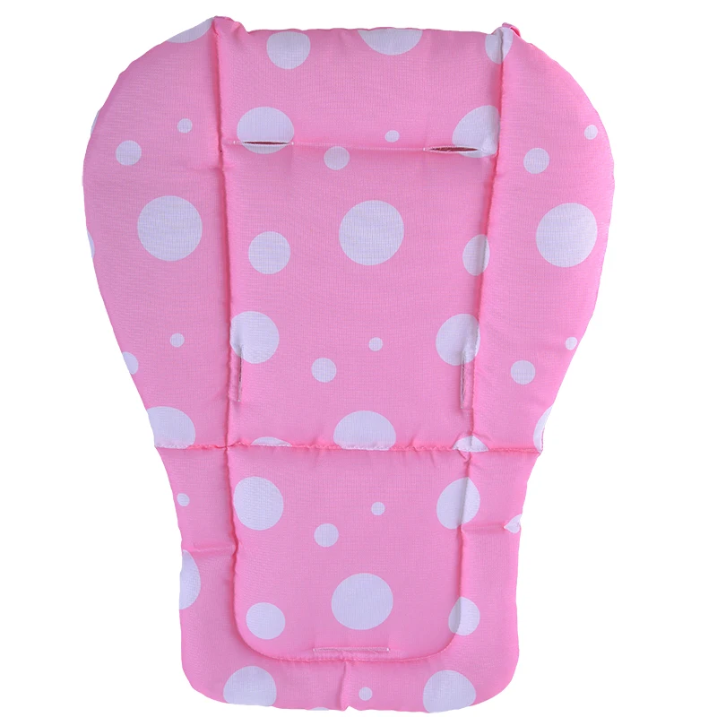 Удобные подушки на сиденья coussin poussette из полиэстера и хлопка с принтом в горошек 7