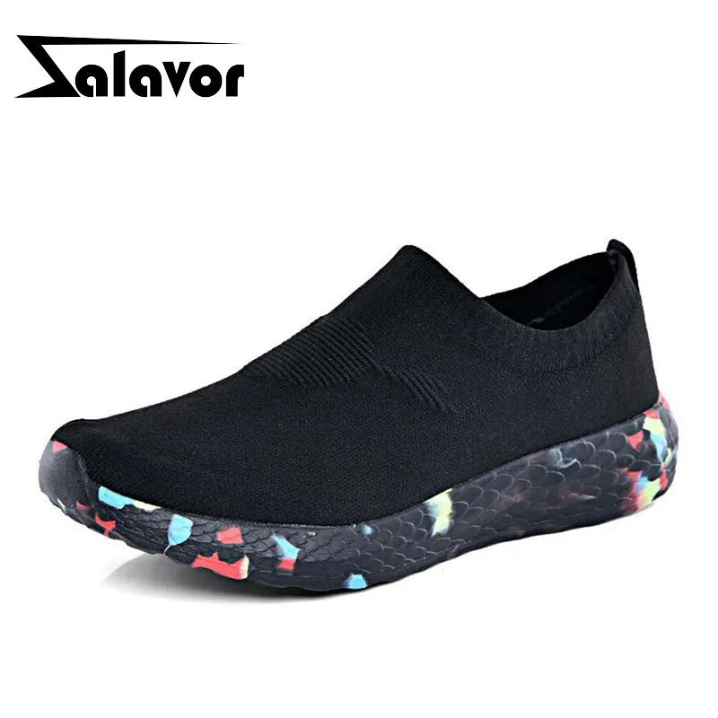 

KemeKiss Soft Walking Shoes Men Slip On Comfortable Man Sneakers Lightweight Outdoor Casual Sports Shoes Male Plus Size 35-45
