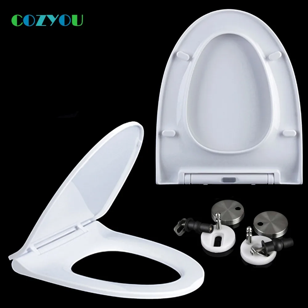 Cozyou Toilet Seat Pp V Shape Soft Close One Button Quick Release