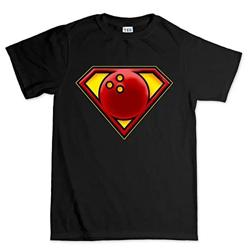 سوبر bowlinger دبوس الرامي رجل t قميص قميص قصير الأكمام أعلى قصير كم t-shirt أزياء فضفاضة الملابس الساخنة بيع الأزياء