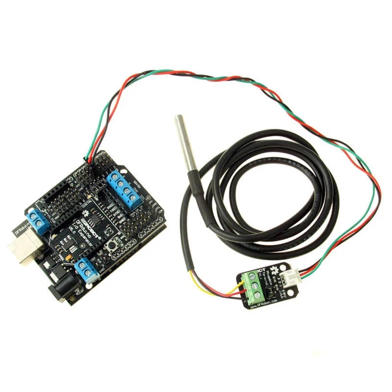 DS18b20 Water Temperature Sensor Stainless Steel Probe Temperature Sensor for Arduino SR002