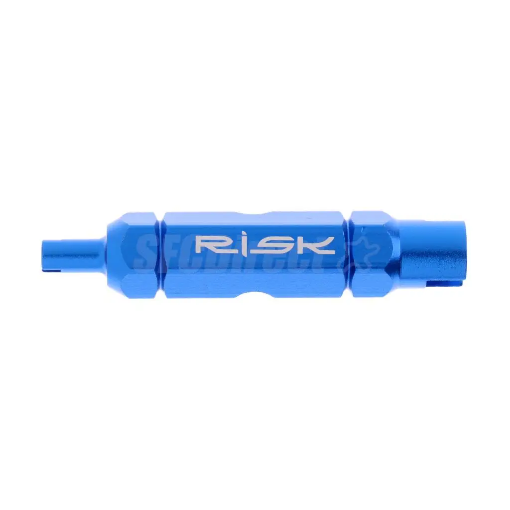 Aluminum Alloy Bicycle Schrader Valve Core Tool Tube Multifunction Bike Tires Repair Tools Extension Rod Remove Wrench