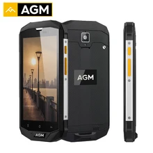 Original AGM A8 EU Smartphone 32G+3G IP68 Waterproof Qualcommn MSM8916 Quad Core Gorilla Glass Android 7.0 Mobile Phones 4050mAh