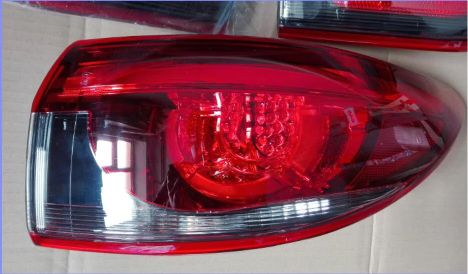 1 шт. бампер лампа для Mazda 6 задний фонарь подходит для седана автомобиля~ года мазда6 atenza задний фонарь