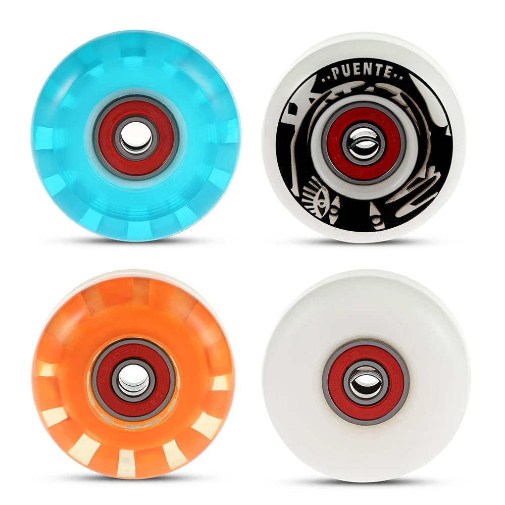 Durable PU Skate Wheels Longboard Cruiser Wheels for Ollie Punk and
