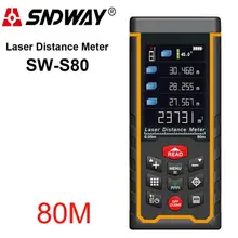USB Rechargeabel цветной экран 80 м 120 м лазерный дальномер SW-S80/SW-S120 с камерой
