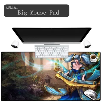 

XGZ Lol Mouse Pad 80x40 Large Gaming Mat Pad Mouse Gamer Desk Mats Player Pc Keyboard Games League of Legends MousePad Custom