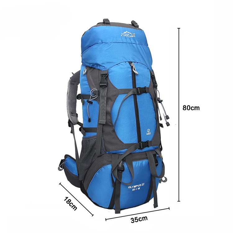 LOCALLION открытый рюкзак 65L открытый водостойкий спортивный рюкзак походная сумка Походные дорожные рюкзаки для альпинизма поход