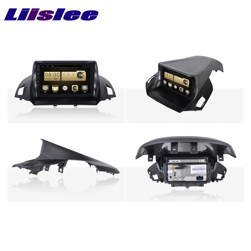 LiisLee Car Multimedia Player GPS Radio Navigation For Ford Kuga Escape C520 2012~2017 Original Factory Style Audio NAVI 2