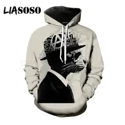 LIASOSO Последние 3D печать популярные милые животные модный принт костюм собачий пуловер Толстовка для мужчин и женщин CX105