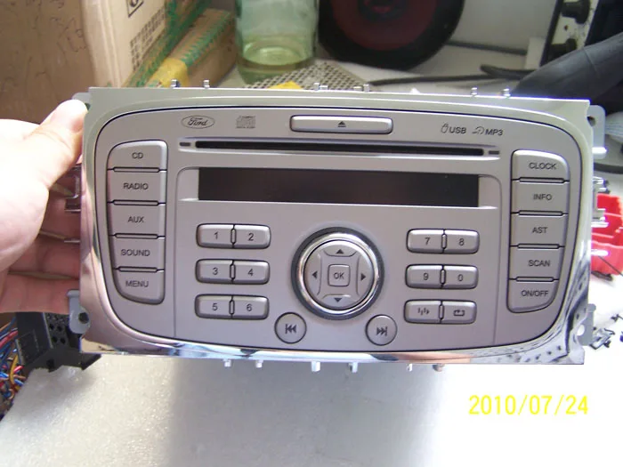 USB/AUX Слоты интерфейсы Разъем кнопка с мини USB кабелем адаптер для Ford Focus C MAX I focus 2