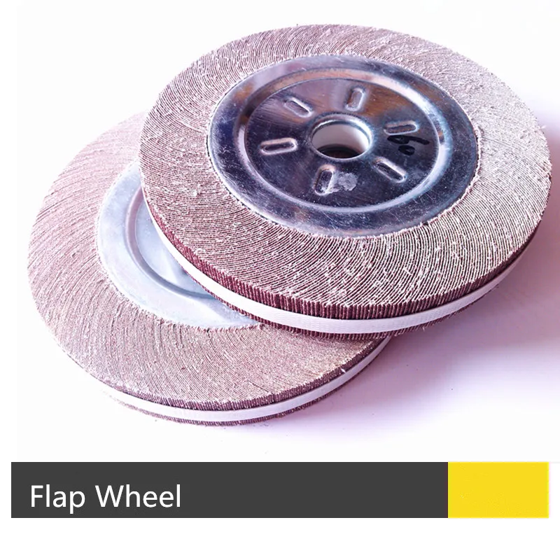 250*30*25mm Flange Abrasive flap wheel for metal wood polishing