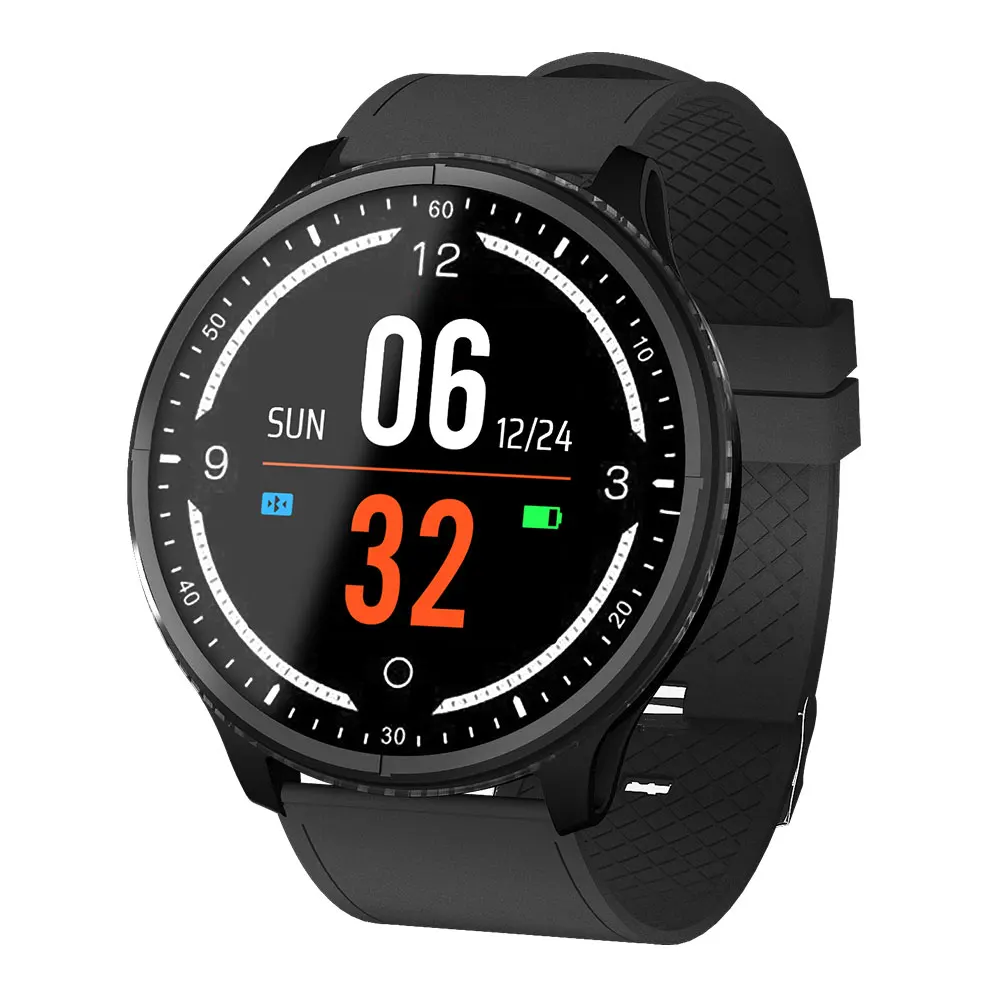 

Screen Heart Rate Monitor Blood Presure Smart Bracelet Wristband Sleep Monitor Pedometer Sport Waterproof IP68 watch