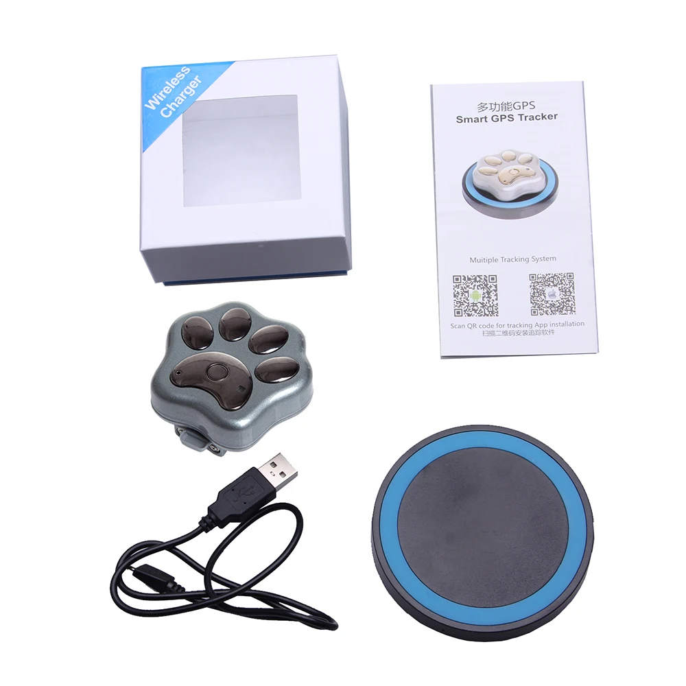 Прямая доставка собака gps Tracker собаки воротник слежения и обнаружения Системы + WI