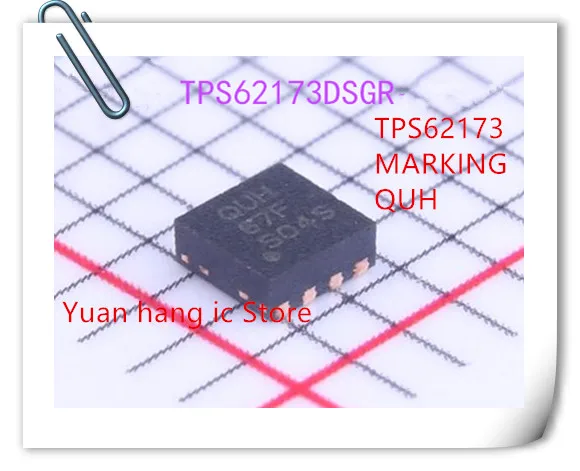 

Маркировка QUH IC QFN-8, TPS62173DSGR, 10 шт.