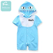 12M-24M Cute Infant Baby Clothing Summer Short Sleeve Cotton Romper Toddler Playsuit Outfits Animal Style Baby Clothes