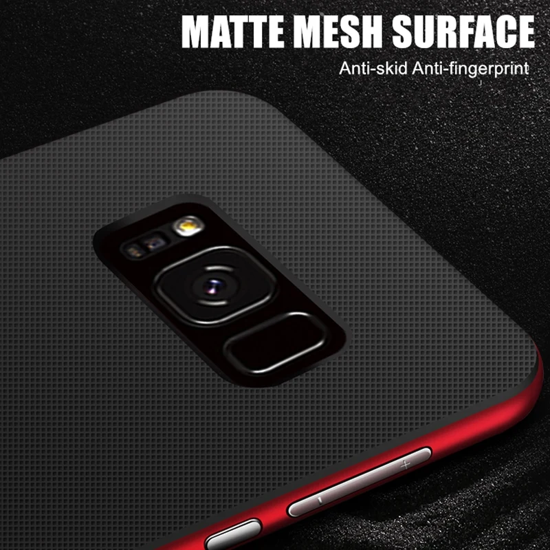 QINUO-Hard-PC-Frame-TPU-Case-For-Samsung-S8-S9-Plus-Cover-Hybrid-TPU-PC-Stand (4)