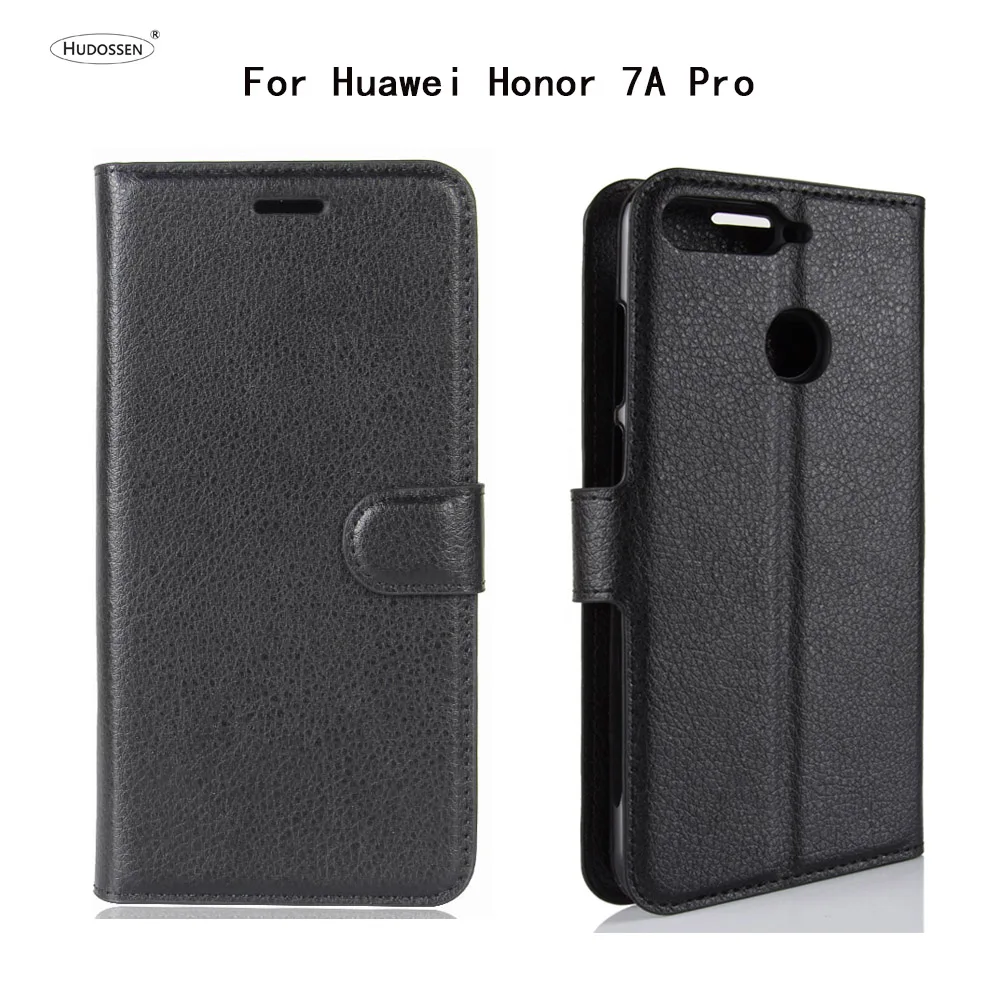 HUDOSSEN для Huawei Honor 7A Pro AUM-AL29 чехол откидная Обложка на заднюю панель из