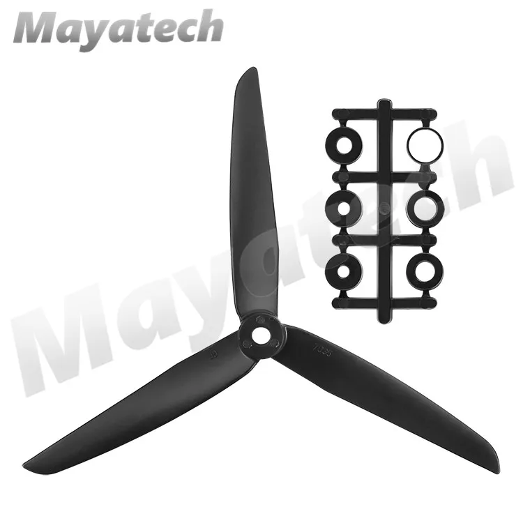 3 листовой нейлоновый пропеллер Gemfan 5030 5030R 7035 7035R CW CCW для радиоуправляемого