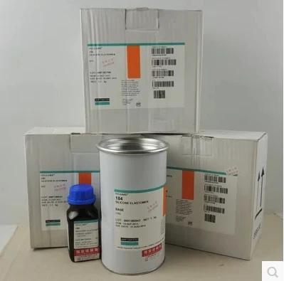 Dow Corning DC184 silicone rubber / SYLGARD 184 Potting / PDMS ...
