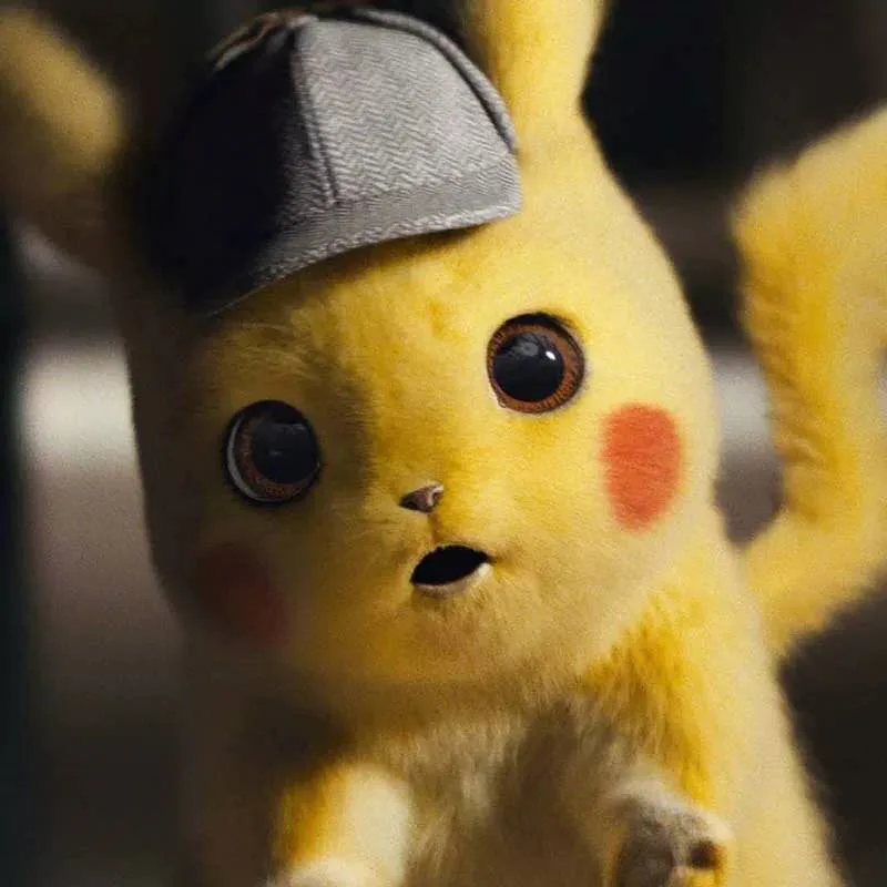 2019 Pokemon Detective Pikachu Plush Ears Hat Deerstalker Cap Cosplay Costume