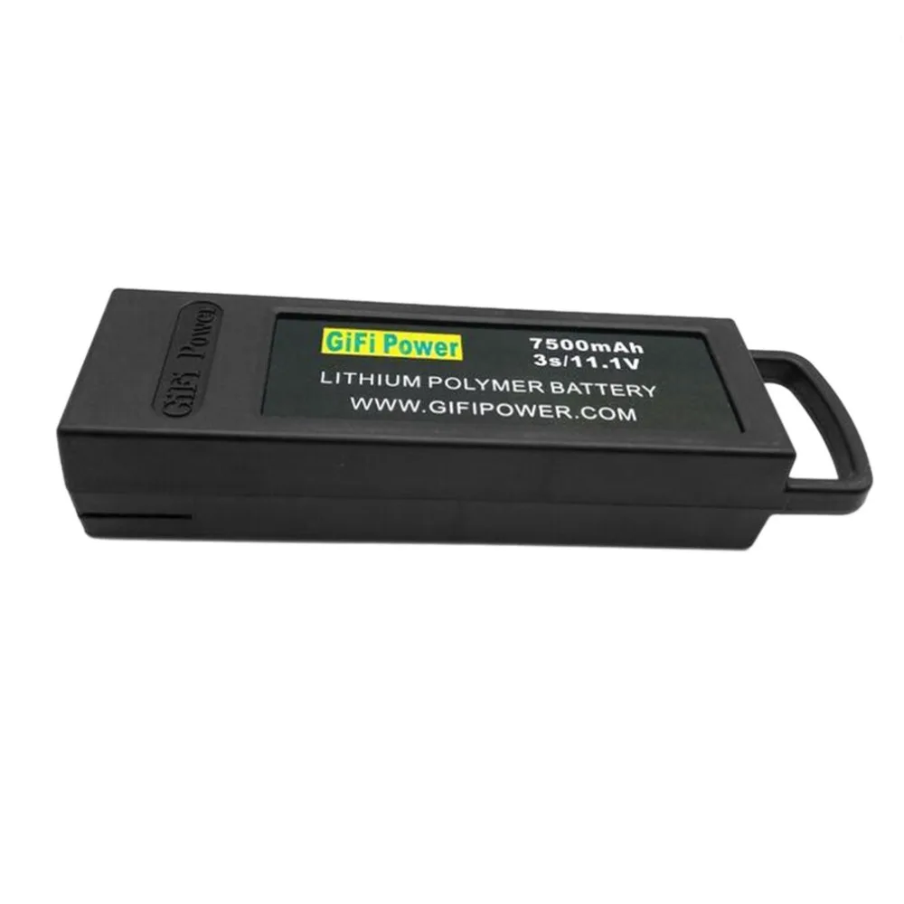 7500 mAh 11,1 V 3 S полета Lipo аккумулятор большой емкости уличный Дрон резервного копирования Батарея для Yuneec Q500 4 K для Тайфун Радиоуправляемый Дрон