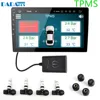 Система контроля давления в шинах TPMS, беспроводная система контроля давления в шинах, USB, Android ► Фото 1/6