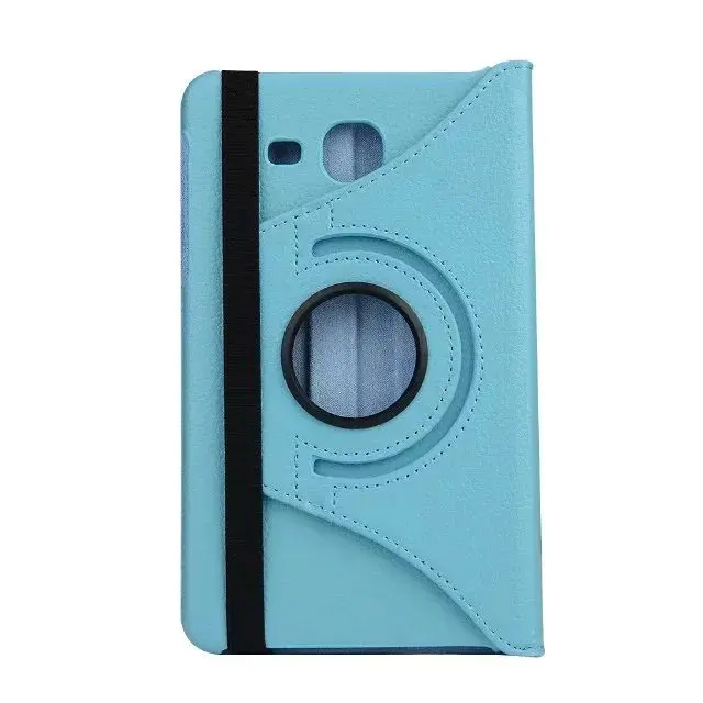 Funda Capa Tab A6 7,0 T285 чехол для samsung Galaxy Tab A 7,0 SM-T280 SM-T285 360 Вращающаяся подставка чехол для планшета - Цвет: blue