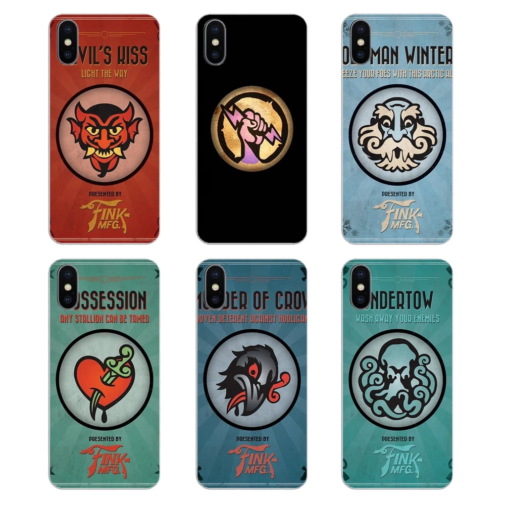 Мягкий силиконовый чехол bioshock infinite Vigor для iPhone XS Max XR X 4 4S 5 5S 5C SE 6 6S 7 8 Plus Samsung Galaxy J1 J3