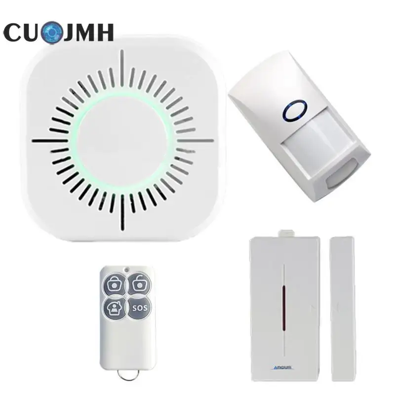 

IOS Android App Control Wifi Home Intelligent Mini Anti-theft Alarm Automatic Identification Peripheral Detector Alarm Host
