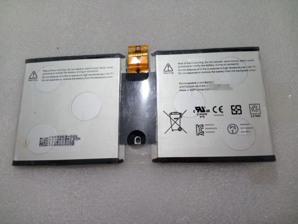 Новый оригинальный аккумулятор для Microsoft Surface 3 1645 G3HTA003H G3HTA004H G3HTA007H 1ICP3/96/91-2 78 в Втч |