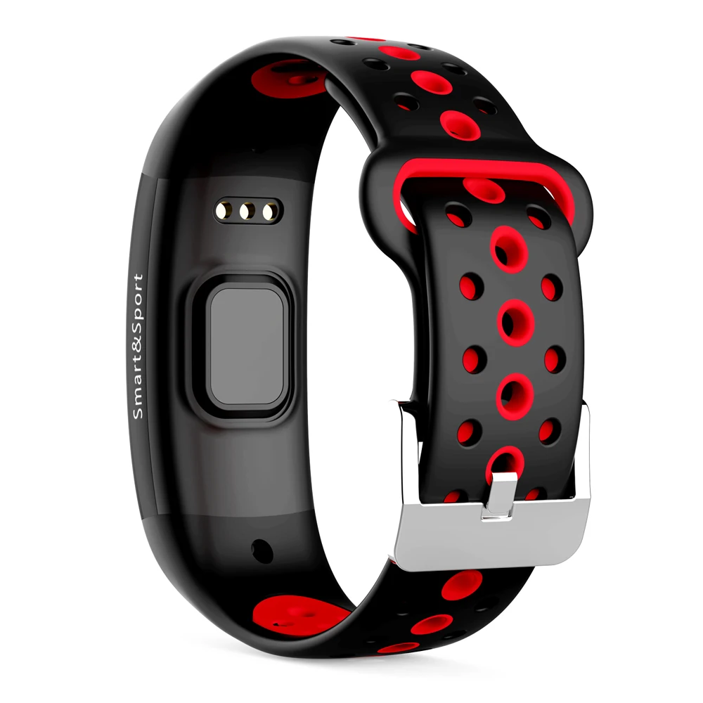 VESTMADRA Q6S 3D Dynamic UI Fitness Tracker Heart Rate Monitor Wristband IP68 Waterproof Smart Band for Android IOS Phone (26)