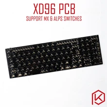 Xiudi xd96 pcb 90% пользовательская механическая клавиатура поддерживает TKG-TOOLS Underglow RGB PCB запрограммирован kle Kimera core много макетов
