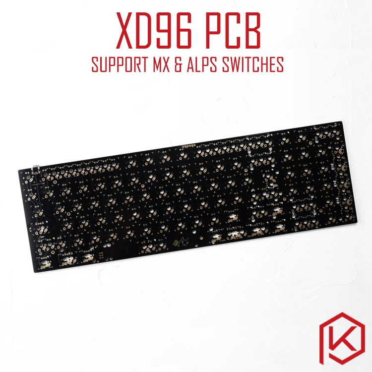Xiaudi Xd96 Pcb 90 Teclado Mecânico Personalizado com Suportes Rgb Circuito Impresso com Botões Kimera Core
