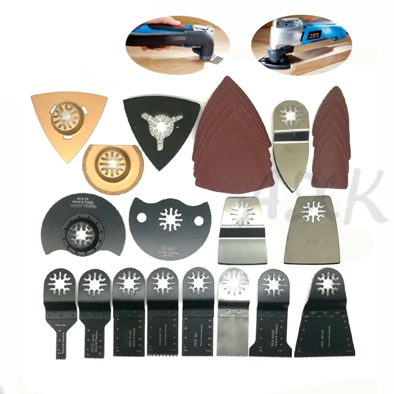

Popular 66 Pcs Oscillating Tool Saw Blades For Renovator Power Tools As Fein Multimaster Dremel Electric Tools Accessories
