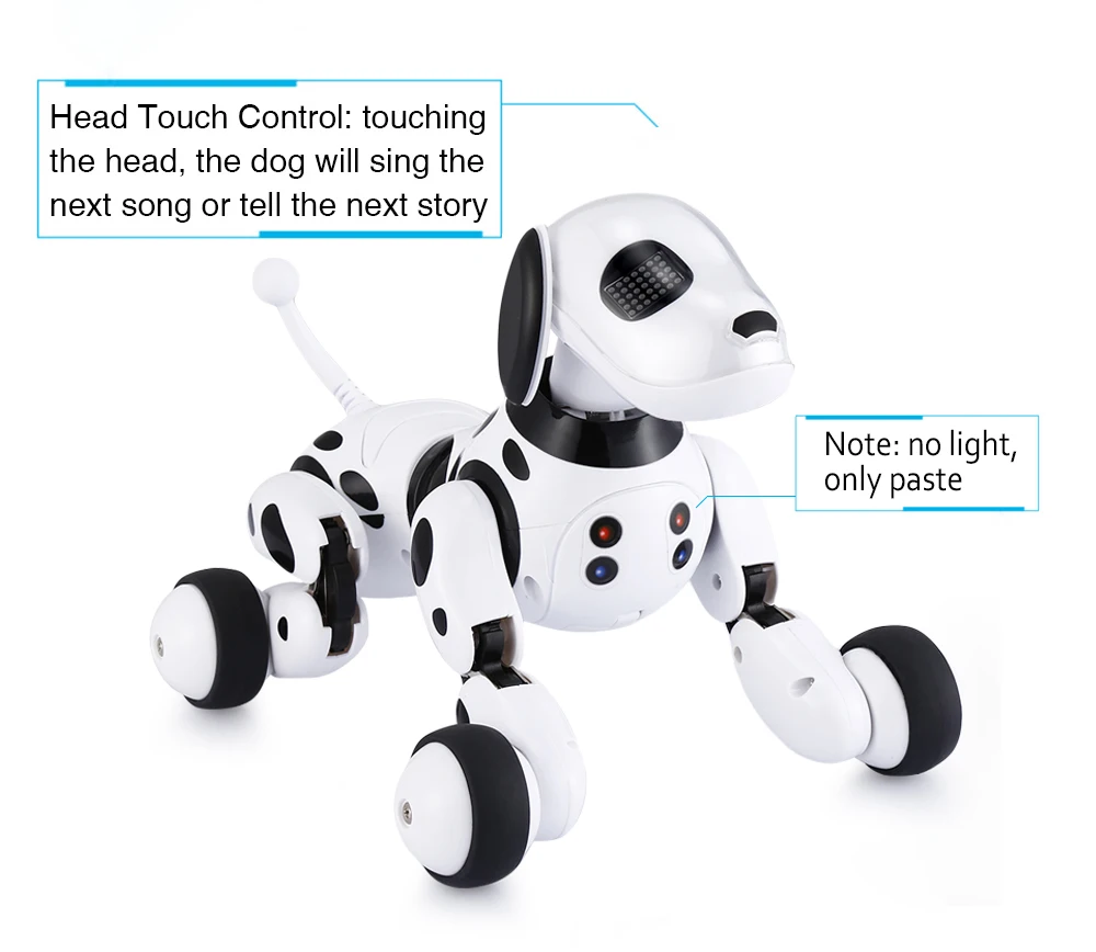 Робот, собака, электронный питомец, умный робот, игрушка 2,4G, беспроводной пульт дистанционного управления, умный говорящий робот, игрушка для собак, электронный питомец, детский подарок
