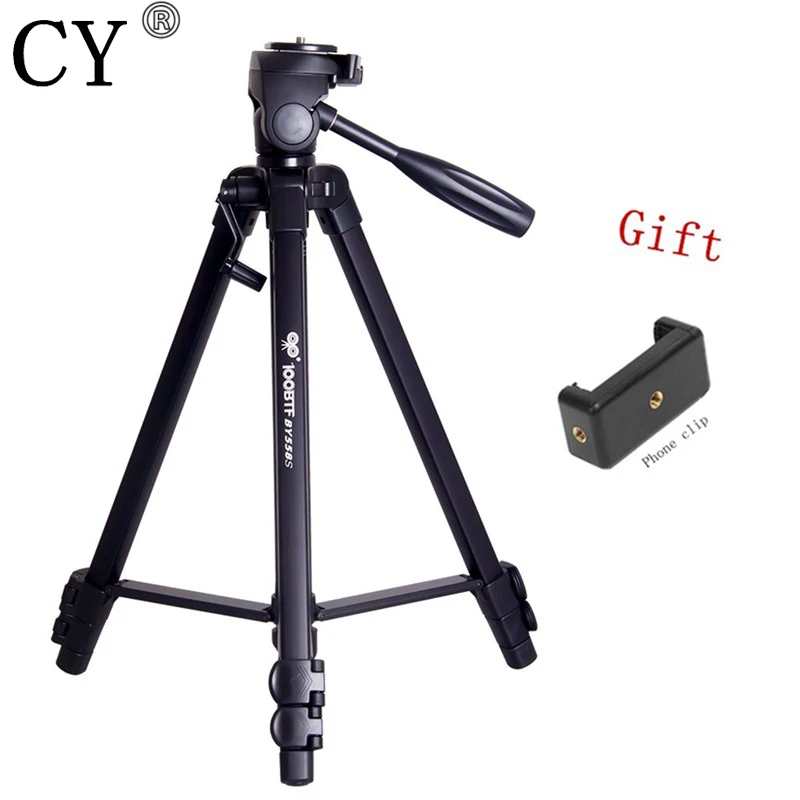 

Inno BY558S New Professional Aluminum Camera Stand Tripod&Pan Head for SLR DSLR Digital Camera Gorillapod Tripode