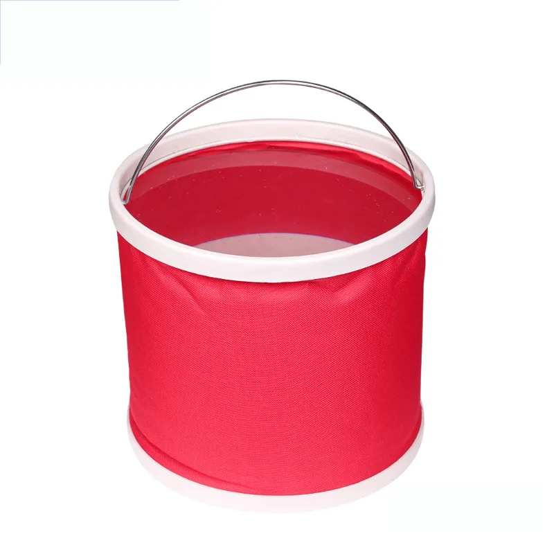 

11L Portable Bucket Collapsible Multifunctional Folding Outdoor Bucket Basin for Camping Hiking Travelling Fishing Washing