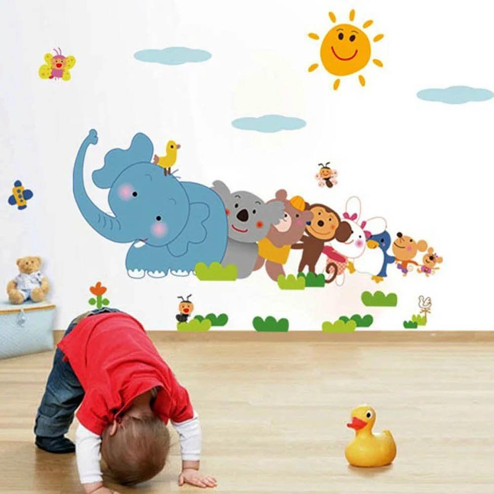 Baby Room cartoon Wall Sticker kindergarten classrooms children room
