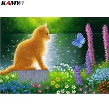 Алмазная 5D DIY Алмазная картина фото на заказ животное Леопард вышивка крестиком Мозаика домашний декор XY1