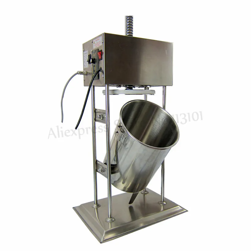US $499.50 Commercial 30L Electric Automatic Sausage Stuffer Salami Maker Sausage Filler Machine 120w 220V110V Restaurant Gourmet Store