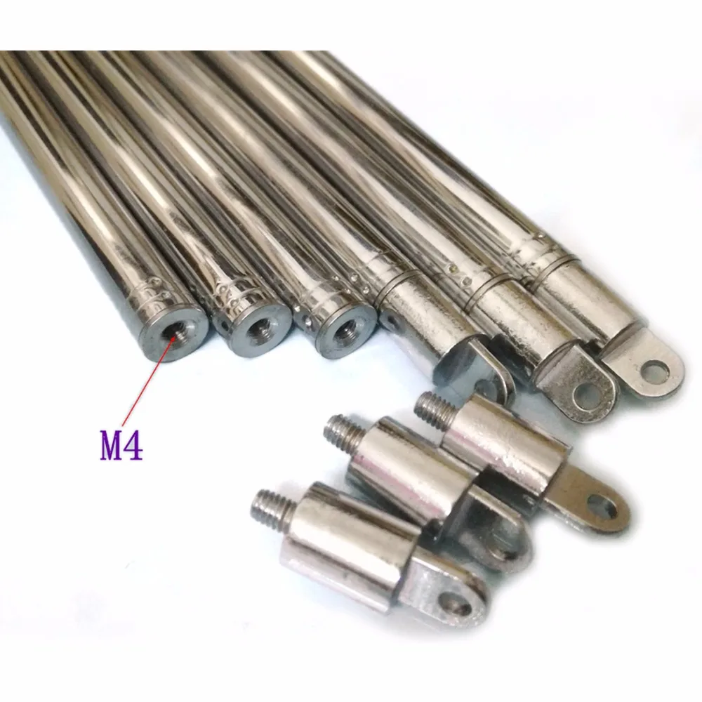 

1PC New Arrivals FM radio antenna telescopic antenna 1.2m stainless steel audio aerial super signal