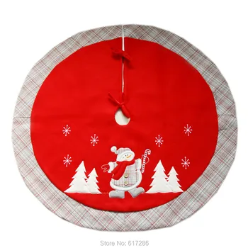 

Free shipping! Christmas tree skirt Snowman for Christmas Tree Ornament 90cm Christmas gifts decorations
