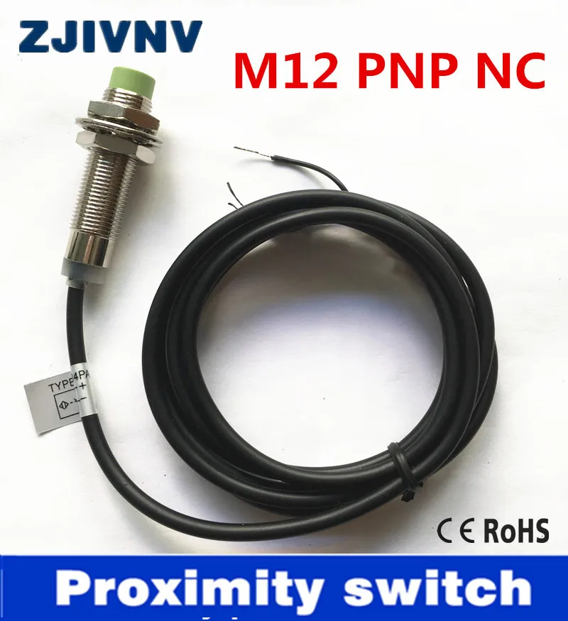 Индуктивный датчик приближения M12 3 провода постоянный ток 6-36 в PNP NC/нормально