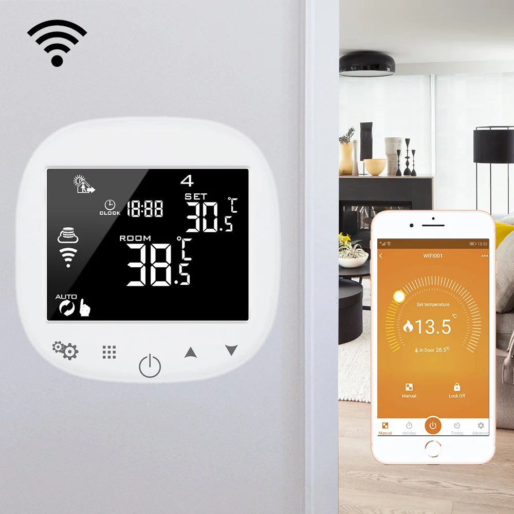 Wifi Underfloor Thermostat Room Temperature Regulator