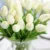 31Pcs Tulips Artificial Flowers PU Real Touch Artificial Bouquet Fake Flowers for Wedding Decoration Home Garen Decoration 16