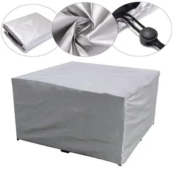 

Waterproof Garden Patio Dust Cover for Outdoor Furniture Rattan Table Cube Seat