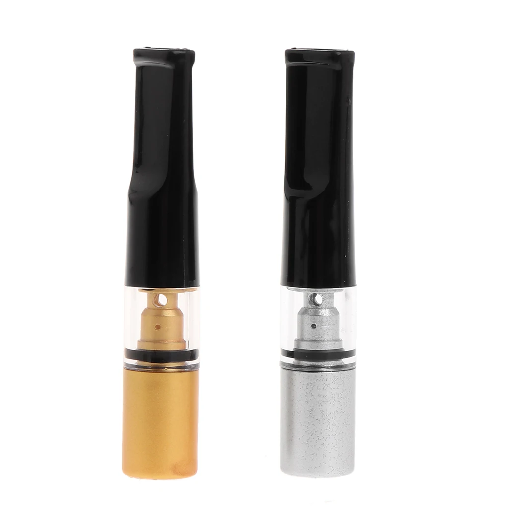 

New Filter Reduce Tar Smoking Reusable Tobacoo Cigarette Cleaning Holders 2Pcs apr18_35