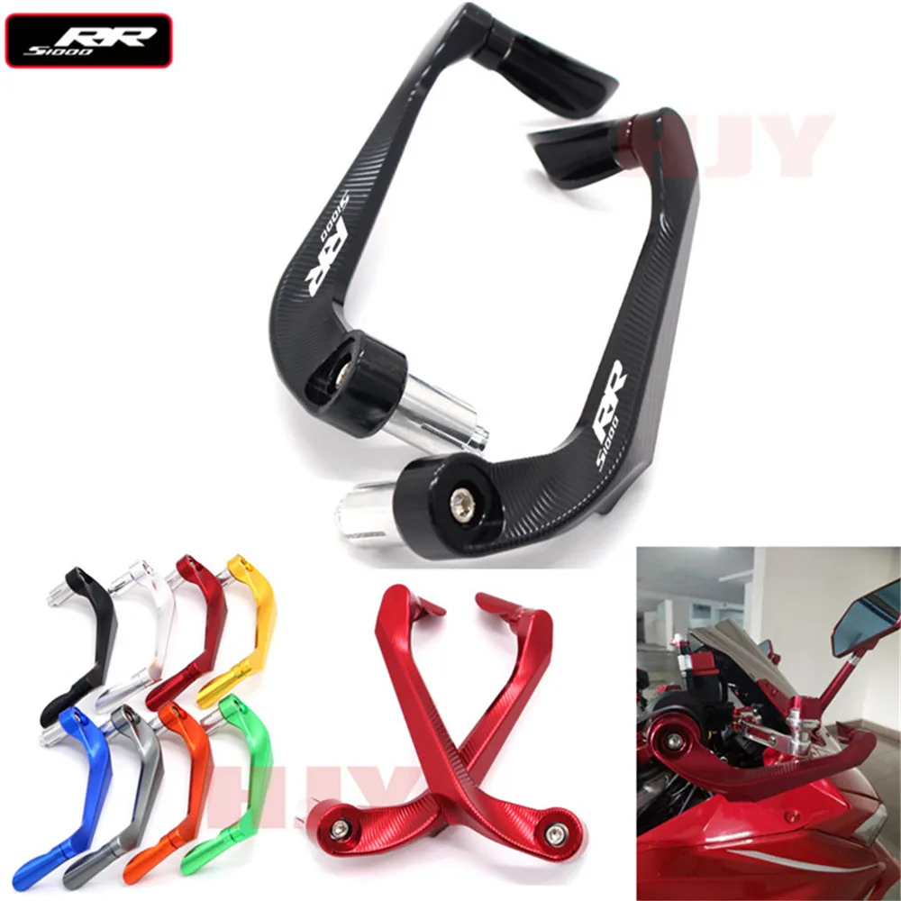 

Universal 7/8" 22mm Motorcycle Handlebar Brake Clutch Levers Protector Guard For BMW S1000RR (w and w/o CC) 2010 - 2017