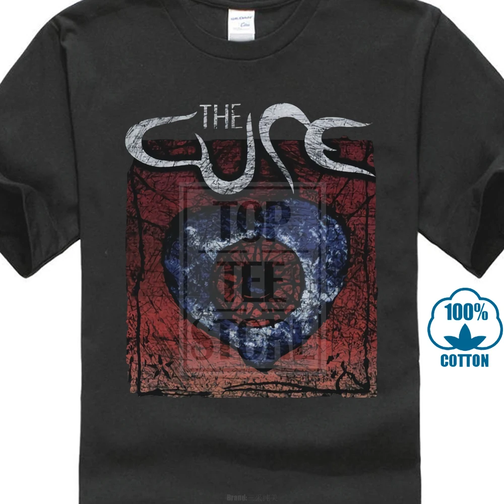 

The Cure Friday I'M In Love Mens Black T Shirt Robert Smith New Order The Smiths